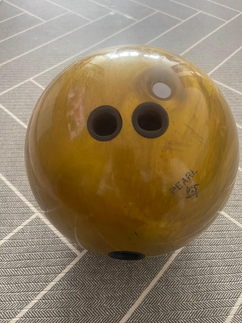 Hy-Road Gold Pearl Storm Bowling Balls, Sports Equipment, Sports 