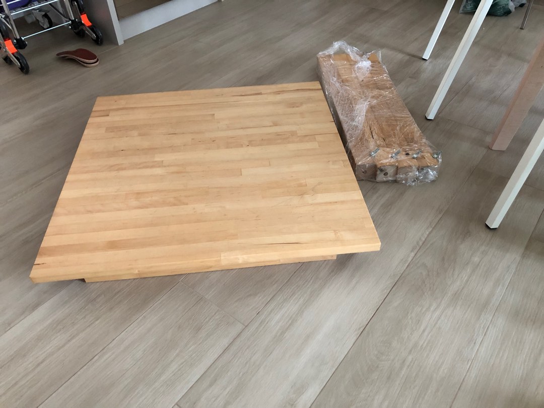 Ikea square table, Furniture & Home Living, Furniture, Tables & Sets on