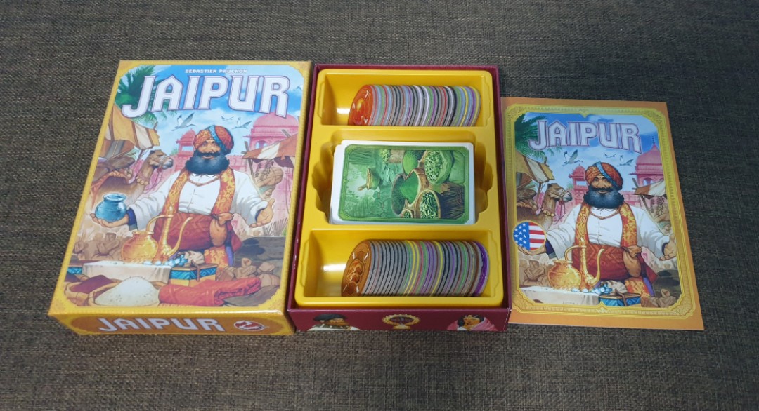 Jaipur board game, Hobbies & Toys, Toys & Games on Carousell