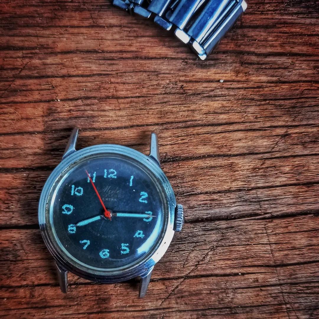 Jam arloji vintage jadul klasik kuno merk mido multifort original