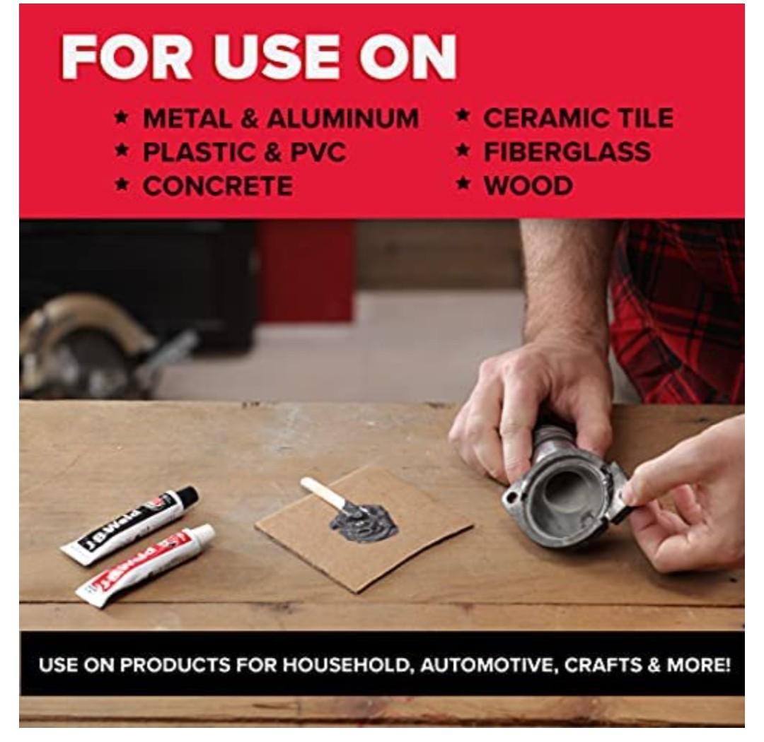 JB weld strongest epoxy in the market. Trade Mark World's strongest