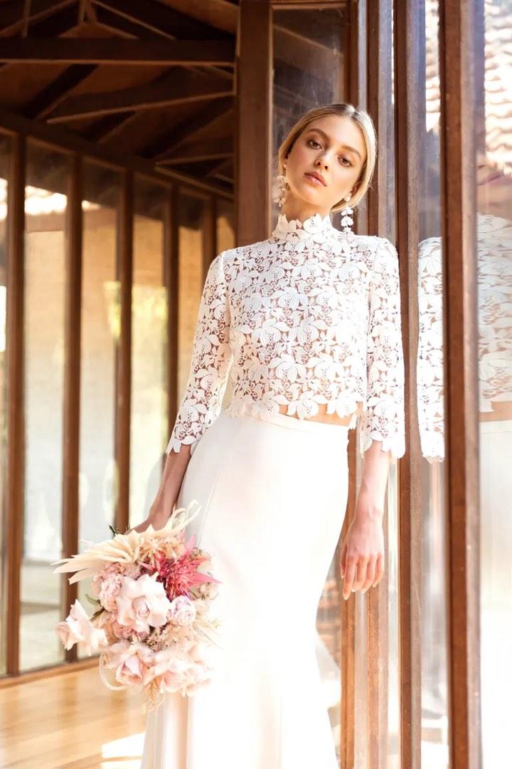 Jenny Yoo Rebekka Top ROM Wedding BHLDN