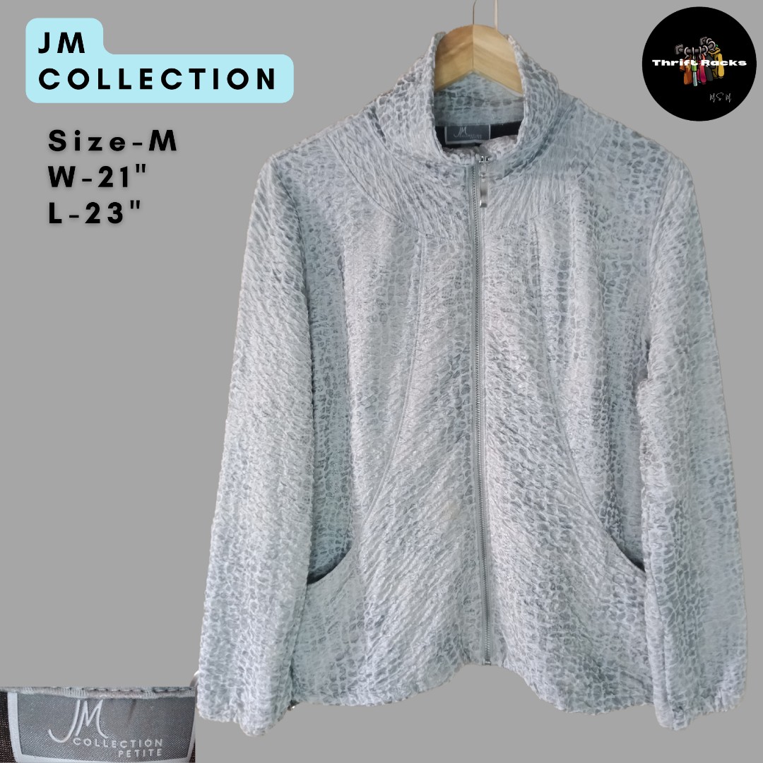 JM Collection Jacket-Preloved/Thrifted(US), Women's Fashion, Coats, Jackets  and Outerwear on Carousell