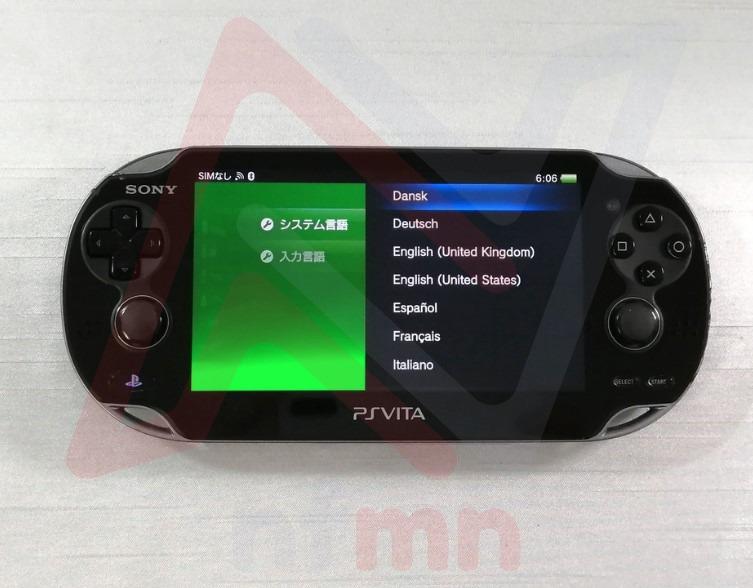 JP Pre-order] PS Vita 1000 1k Crystal Black PCH - 1100, Video 