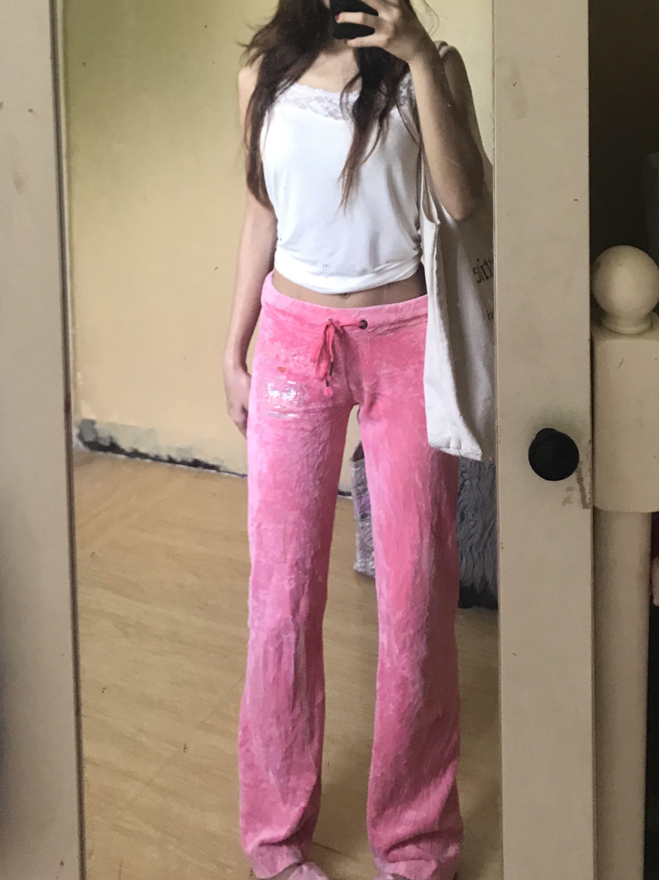 Hot Pink Juicy Couture Velvet Velour Pants Y2K, Women's Fashion, Bottoms,  Other Bottoms on Carousell