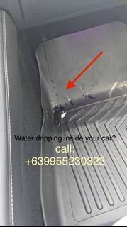 Just bring your car (any brand) to our location & we’ll fix the cause of the wet floor or wet carpeting  / water dripping problem / issue  in your car / SUV under the dashboard ( passenger or driver side ) in less than 2 hours for only 1999 PhP Cebu City