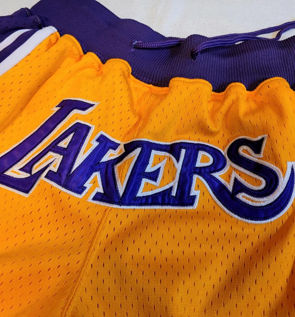 Just Don Shorts Los Angeles Lakers Road 1996