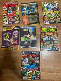 K Zone kids magazines