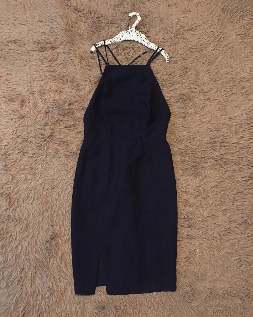 KEEPSAKE THE LABEL black backless dress, Women's Fashion, Dresses