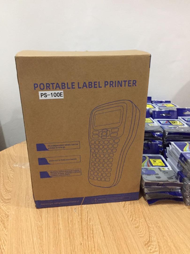 LAMINATED LABEL PRINTER 2 in 1 (TZ Laminated Tapes and Heat Shrink Tube