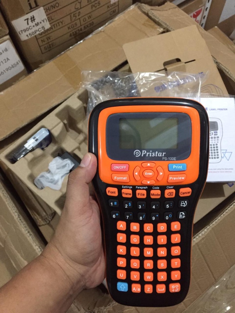 LAMINATED LABEL PRINTER 2 in 1 (TZ Laminated Tapes and Heat Shrink Tube