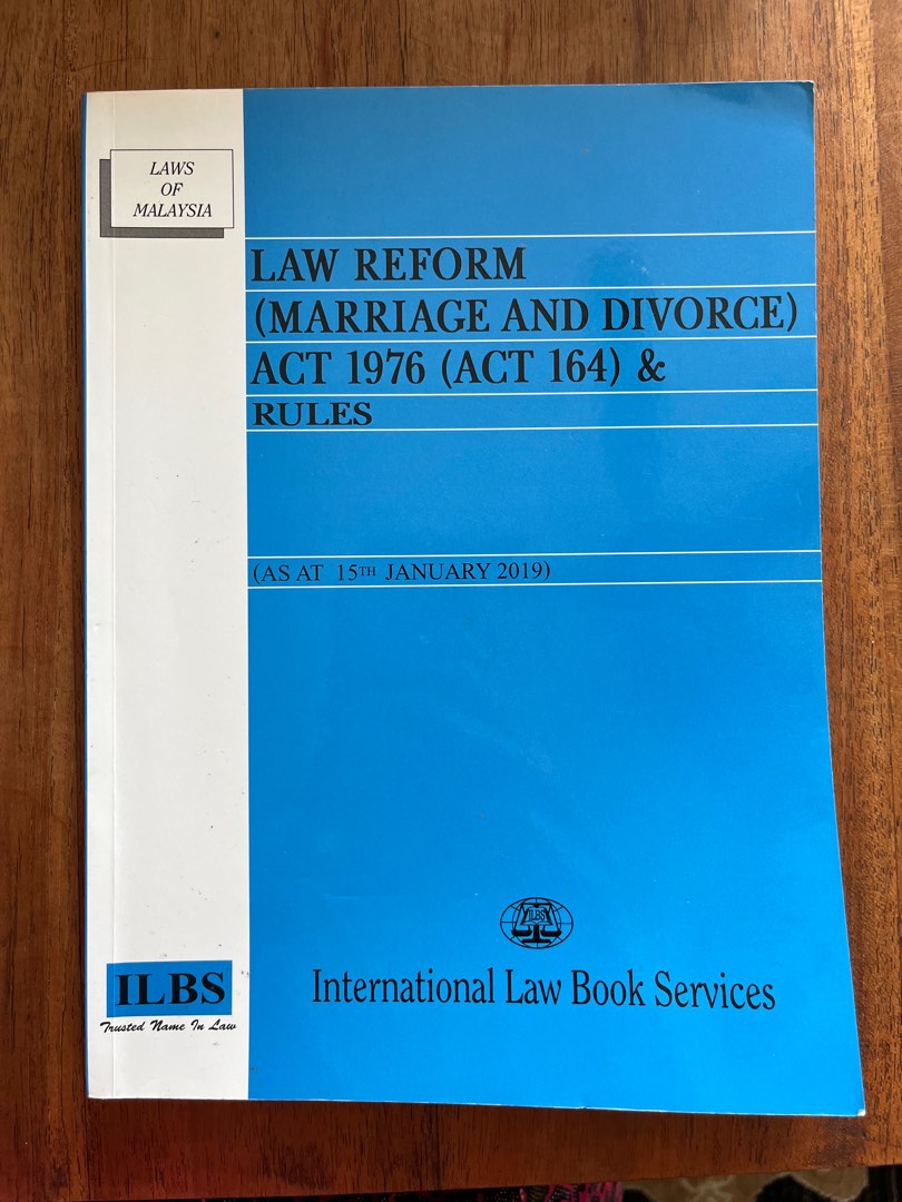 Law Reform (Marriage and Divorce) Act 1976 (Act 164) & Rules