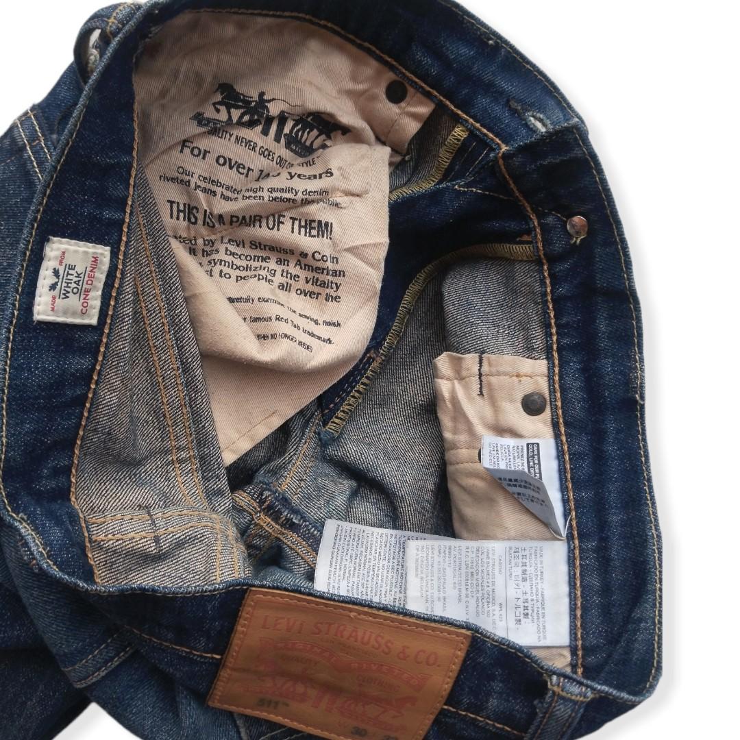 Levis 511 cone mills discount