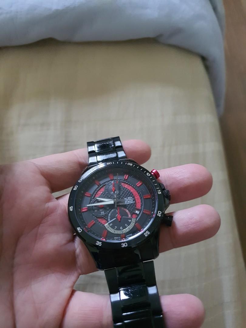 Limited Edition Alba watch signed by Artist 100 out of 450