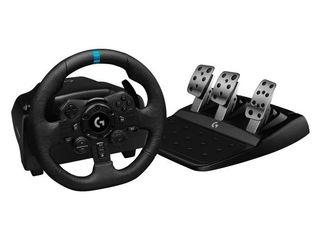 LOGITECH DRIVING FORCE SHIFTER (FOR G29 AND G920 DRIVING FORCE RACING WHEELS) AND LOGITECH G923 TRUEFORCE RACING WHEEL AND PEDALS (FOR PS5/PS4/PC) BUNDLED