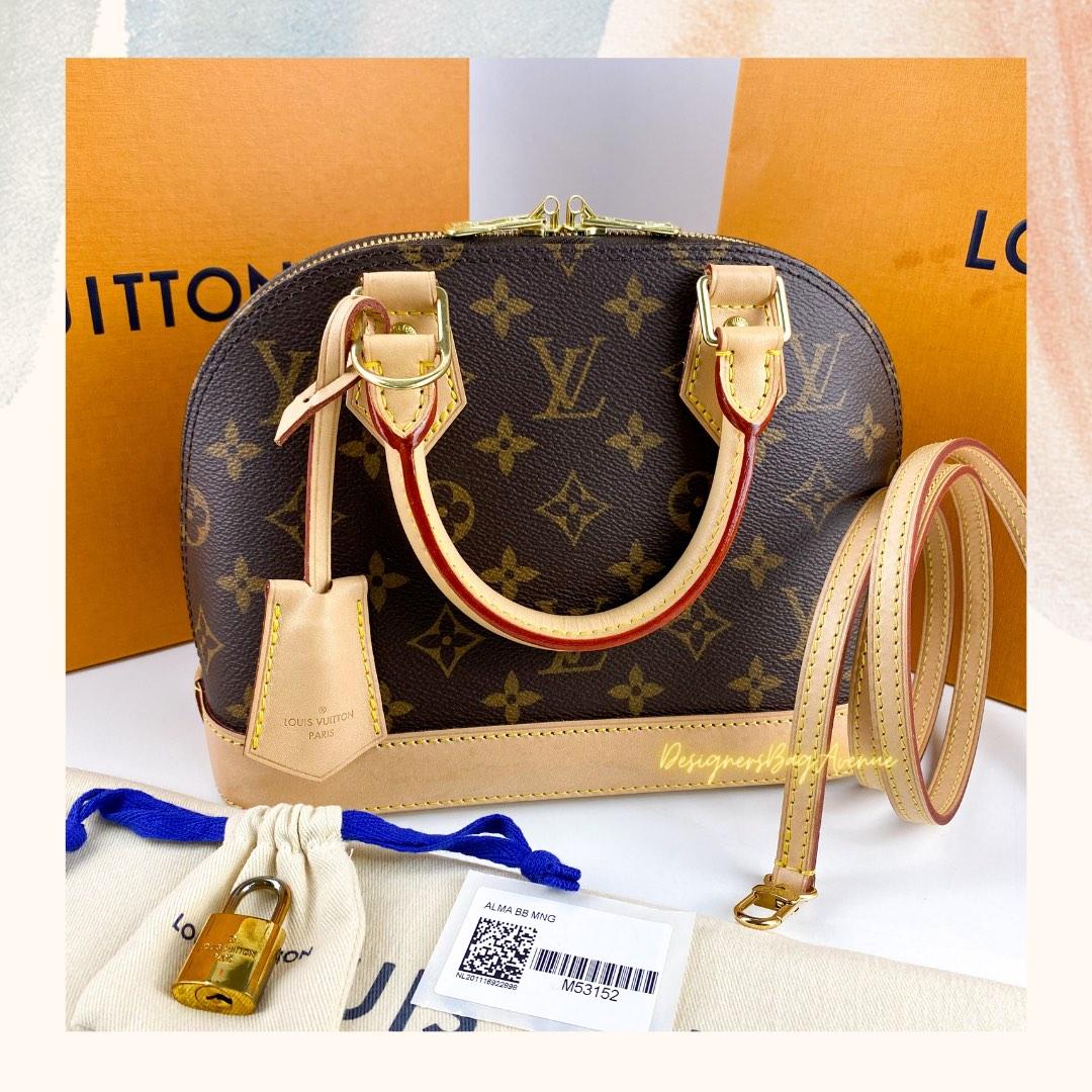 Louis Vuitton ALMA BB monogram, Luxury, Bags & Wallets on Carousell