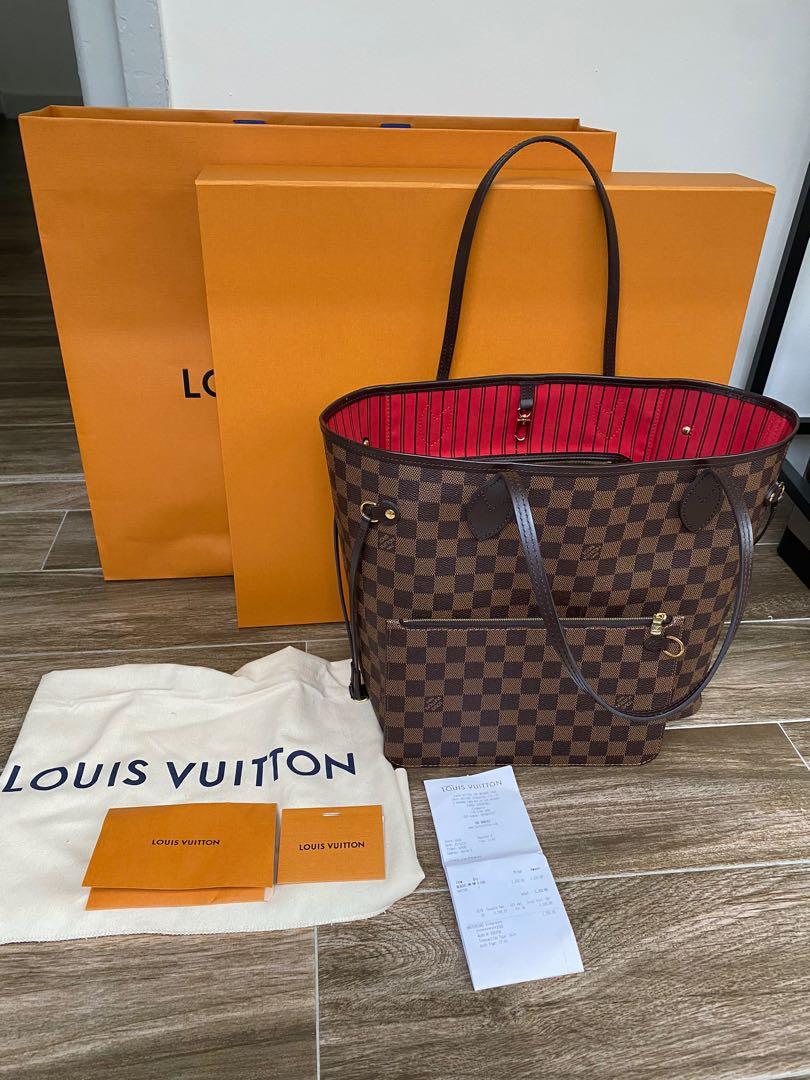 Louis Vuitton Neverfull MM in Damier Ebene Cherry - SOLD