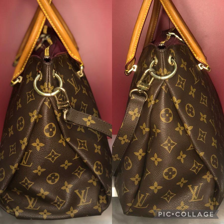 Louis Vuitton Weekend Tote NM Monogram Washed Denim Coated Canvas