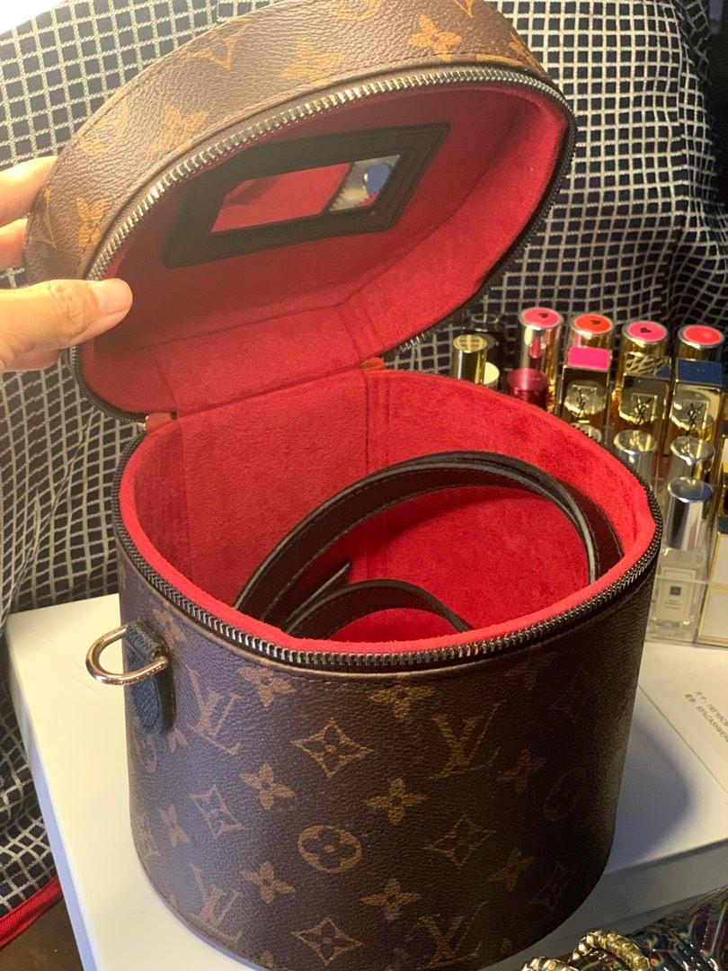 LV Makeup Cosmetic Box Bag Cube Scott, Women's Fashion, Bags & Wallets,  Purses & Pouches on Carousell