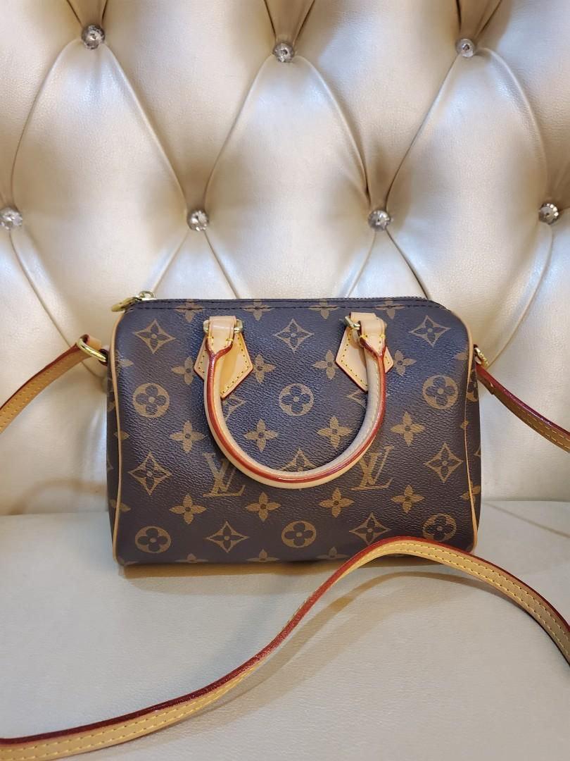 LV Speedy 20 Sling bag Luxury Bags Wallets on Carousell