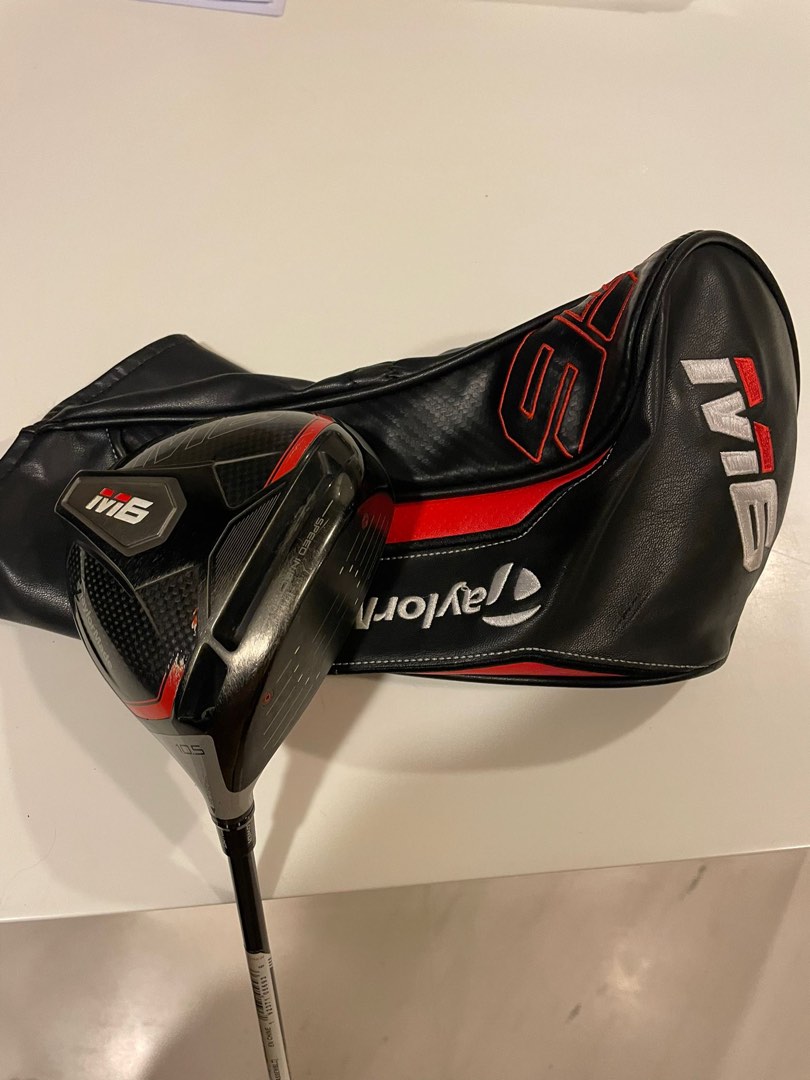 M6 Driver 10.5 on Brand New Atmos Fujikura SR shaft, Sports Equipment ...