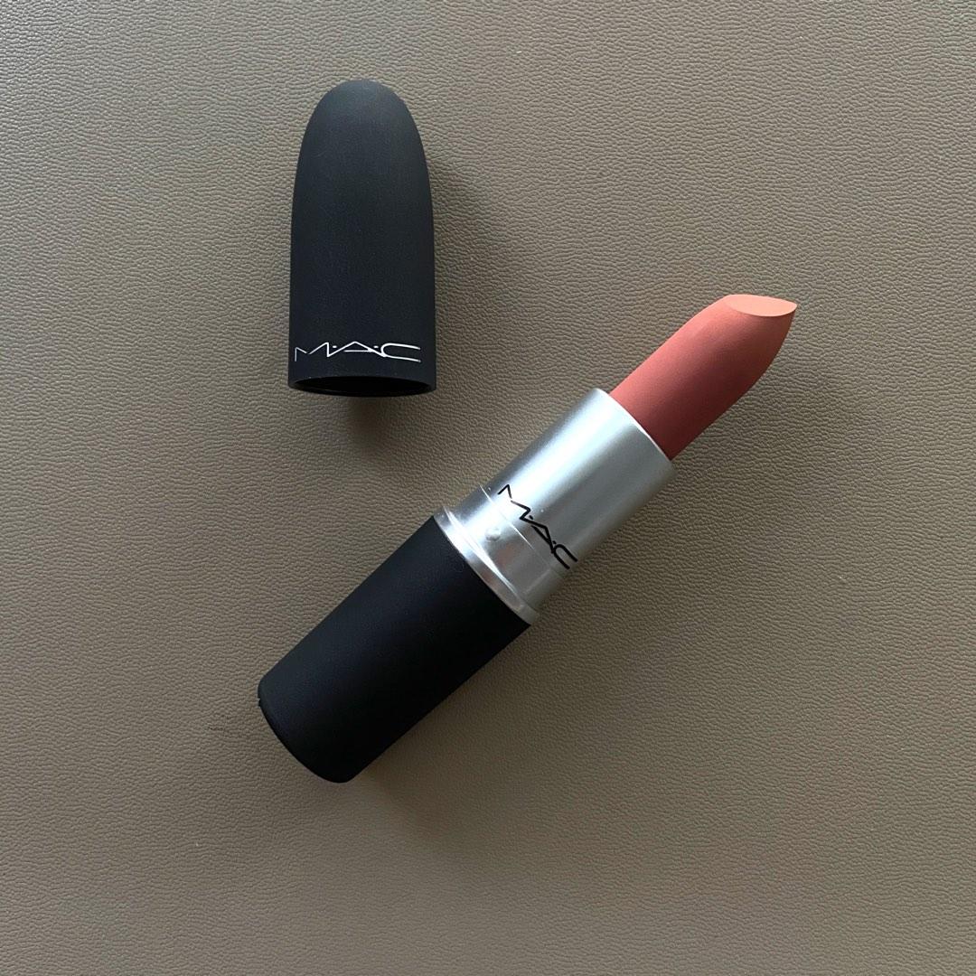 MAC 314 Mull It Over powder kiss lipstick, Beauty & Personal Care, Face