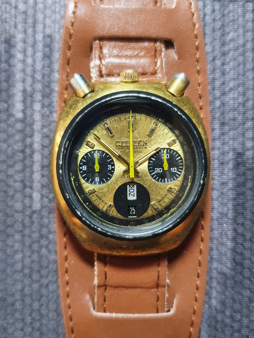 Citizen bullhead gold outlet