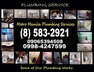 Metro manila plumbing and general service Tubero Repair Declogging installation