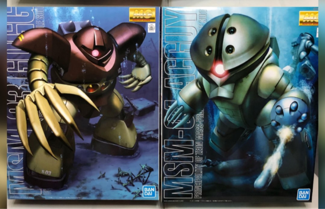 (順豐到付)機動戰士高達MG GUNDAM 1/100 MG 1/100 GUNDAM UC0079 MSM-04 ACGUY MSM-03 ...