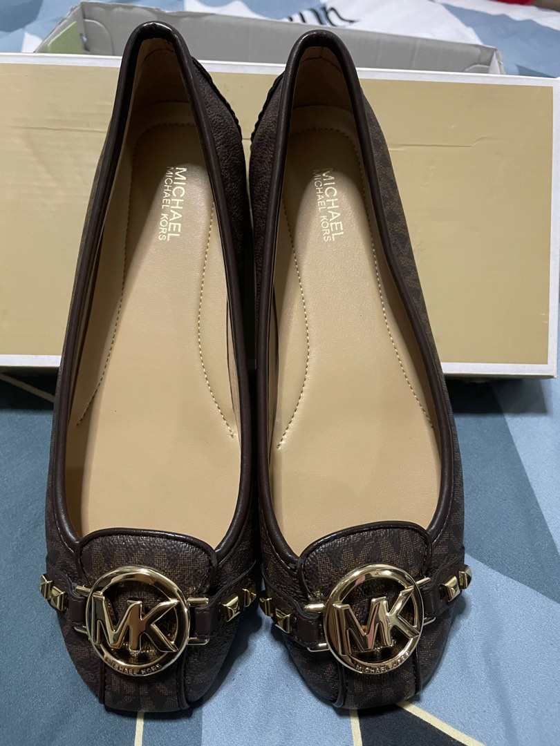 Michael Kors MK Doll Shoes, Women's Fashion, Footwear, Flats on Carousell