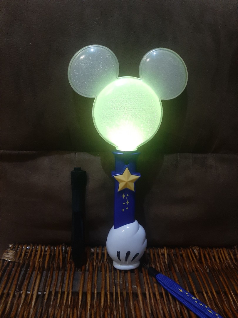 Mickey mouse light stick, Hobbies & Toys, Toys & Games on Carousell