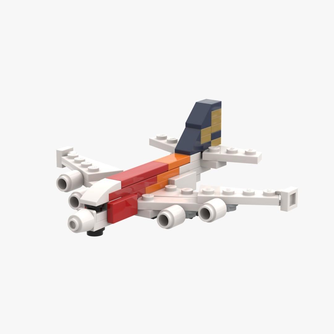 Mini Lego Airbus  Lego projects, Micro lego, Lego diy