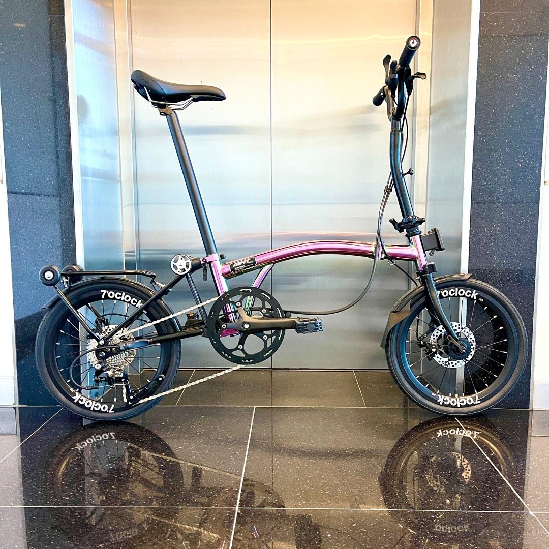 Mint folding bike Foldable bike 16 inches 9 speed foldable