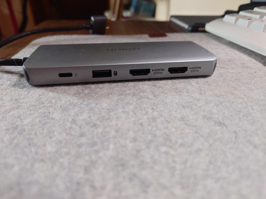 Mokin MacBook Pro Docking Station Dual Monitor MacBook Pro HDMI Adapter