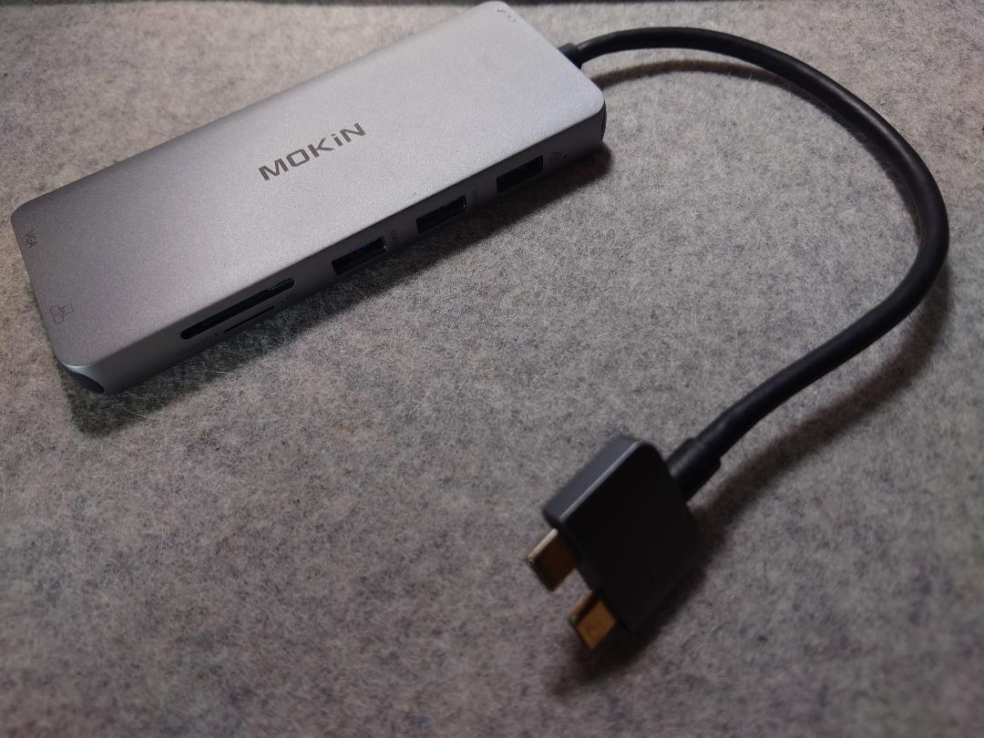 Mokin MacBook Pro Docking Station Dual Monitor MacBook Pro HDMI Adapter