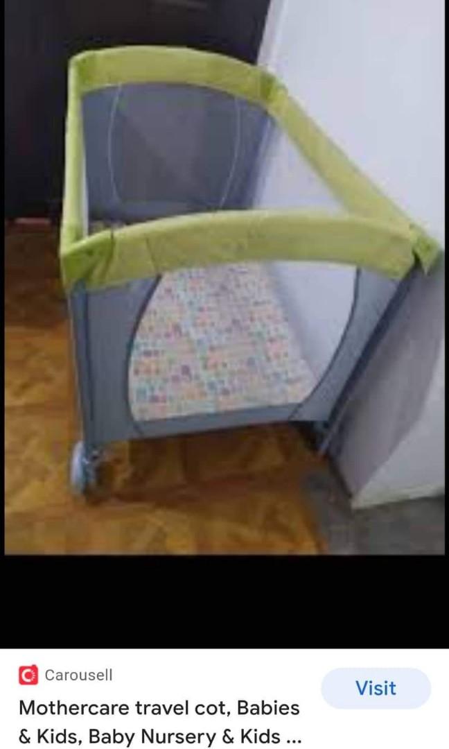 Mothercare travel cot, Babies & Kids, Baby Nursery & Kids Furniture