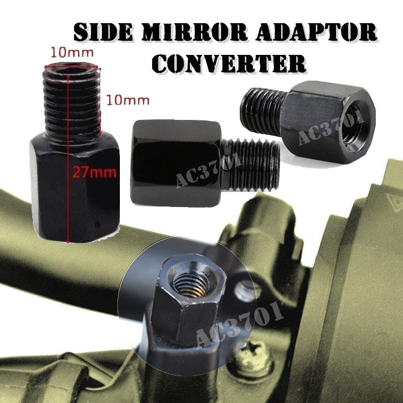 mirror adapter 10mm 1.25 pitch to 10mm 1.5 pitch for BMW motorcycle x2 