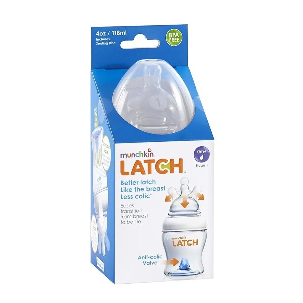 Munchkin Latch feeding bottle, Babies & Kids, Nursing & Feeding