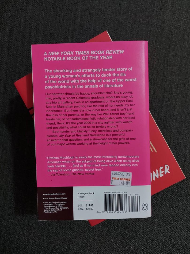 My Year of Rest and Relaxation, Hobbies & Toys, Books & Magazines