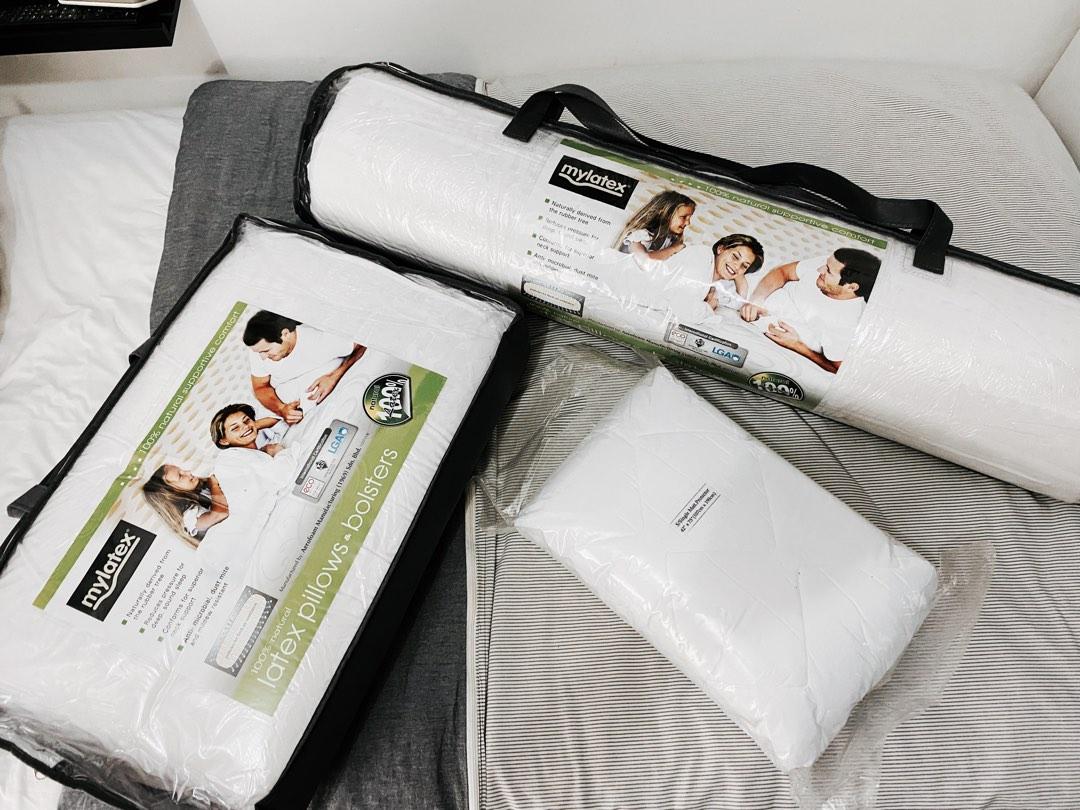 Mylatex rubber foam pillow top