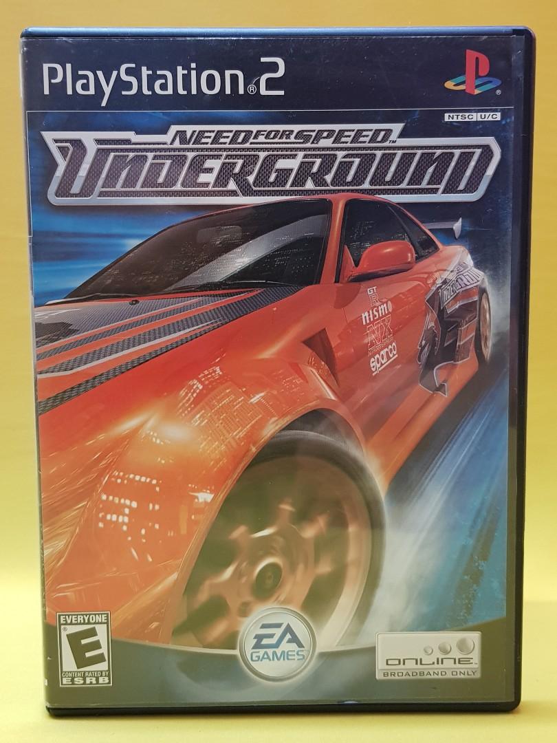 🔥NEED FOR SPEED UNDERGROUND🔥 PS2, Video Gaming, Video Games, PlayStation  on Carousell