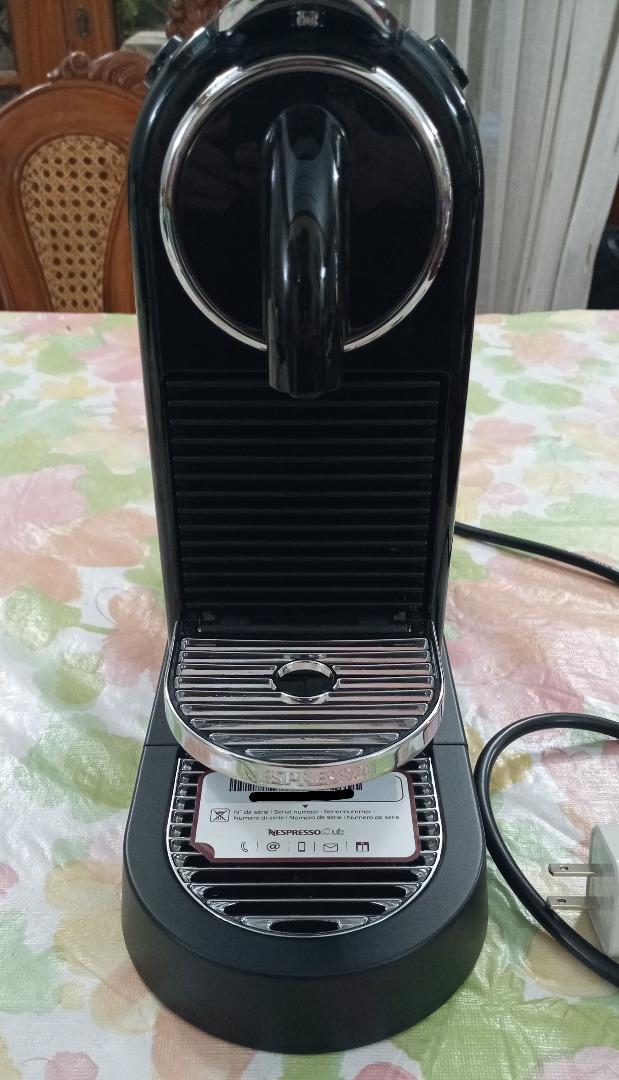 Nespresso CitiZ Espresso Machine by DeLongh Black