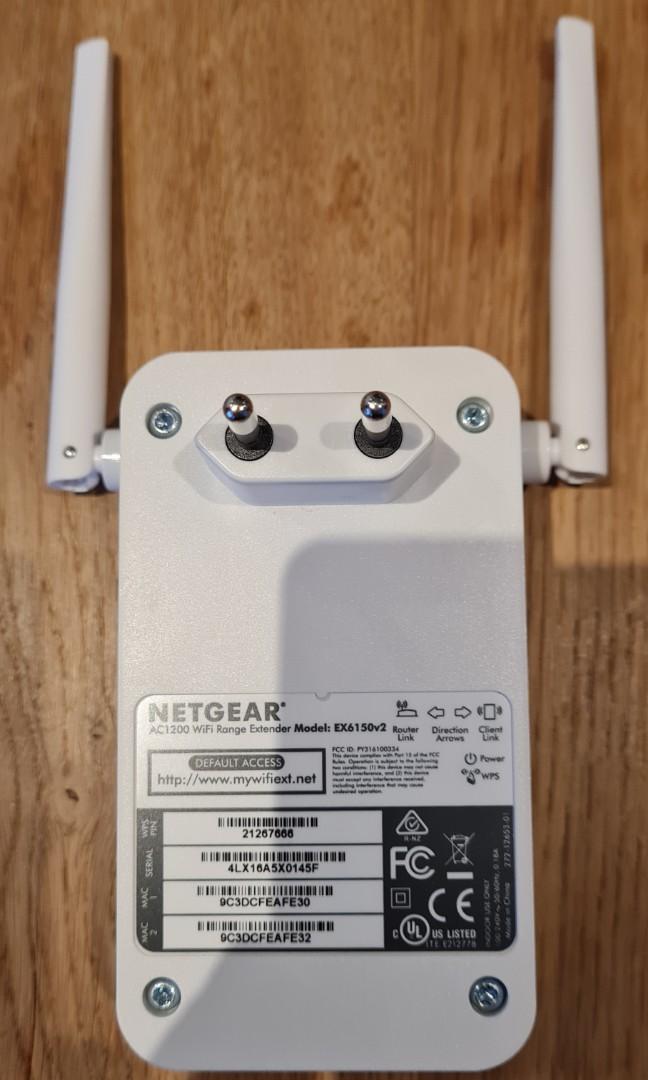 Netgear AC1200 WiFi Range Extender EX6150v2, Computers & Tech, Parts