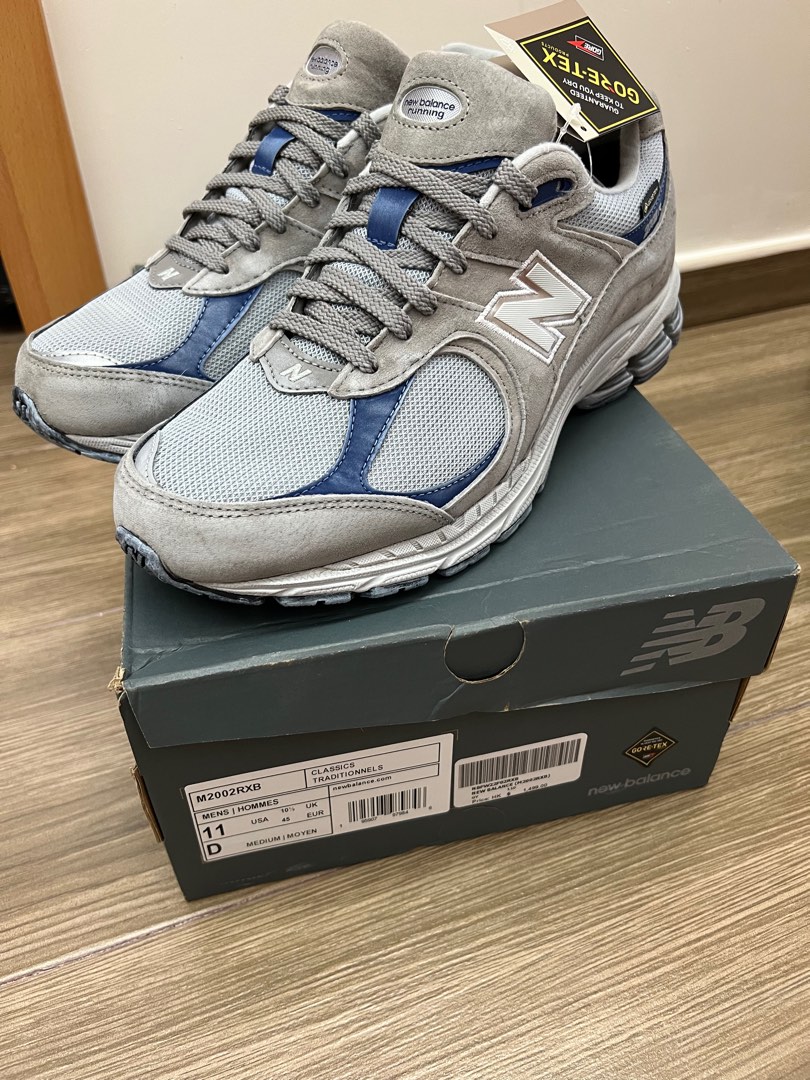 New Balance 2002R Light Gray Gore-Tex M2002RXB, 男裝, 鞋, 波鞋