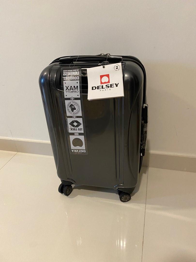 New Delsey 60cm Carry On Expandable Cabin Size Luggage, Hobbies & Toys