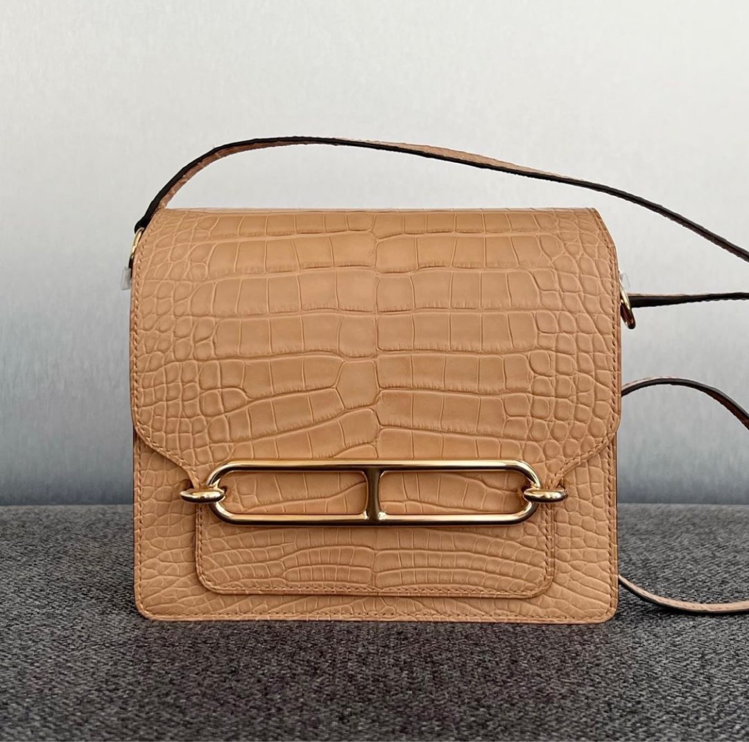 hermes roulis crocodile