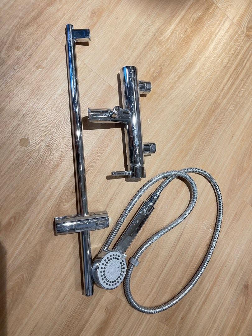 New BTO Toilet Sink With Tap & Shower Head With Mixer, Furniture & Home