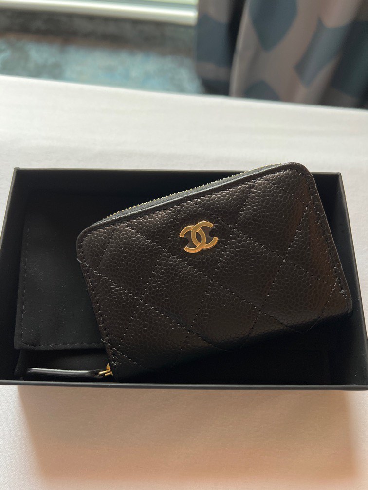 NIB - Chanel classic coin purse gold hardware, Luxury, Bags & Wallets on  Carousell