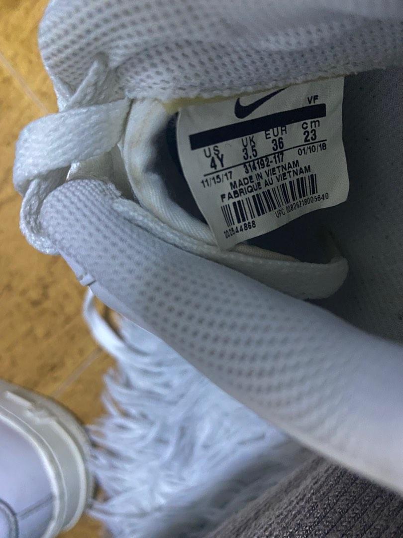White air discount force size 3.5