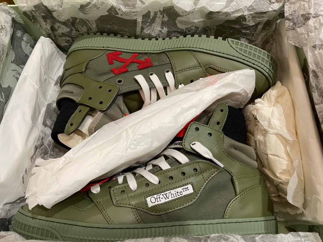 Off White Off Court High Top Sneakers Off-White Off-Court